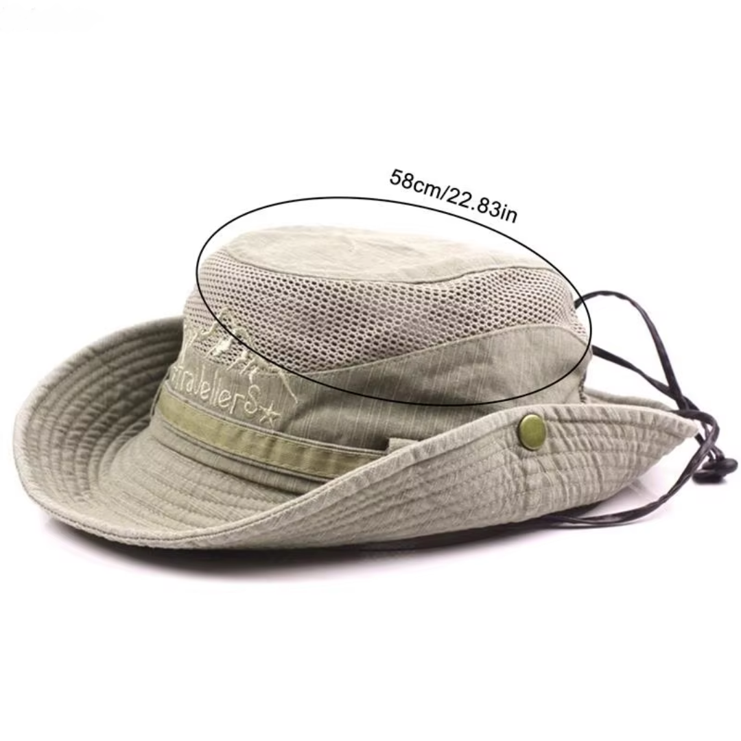 Outdoor Solhat – Let, Åndbar & UV-Beskyttende
