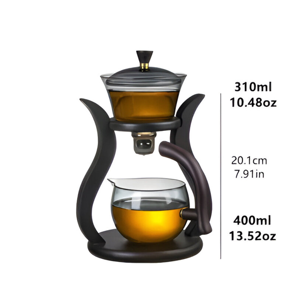 Artisan Magnetisk Glastekande med Teinfuser og Drypfri Hældning