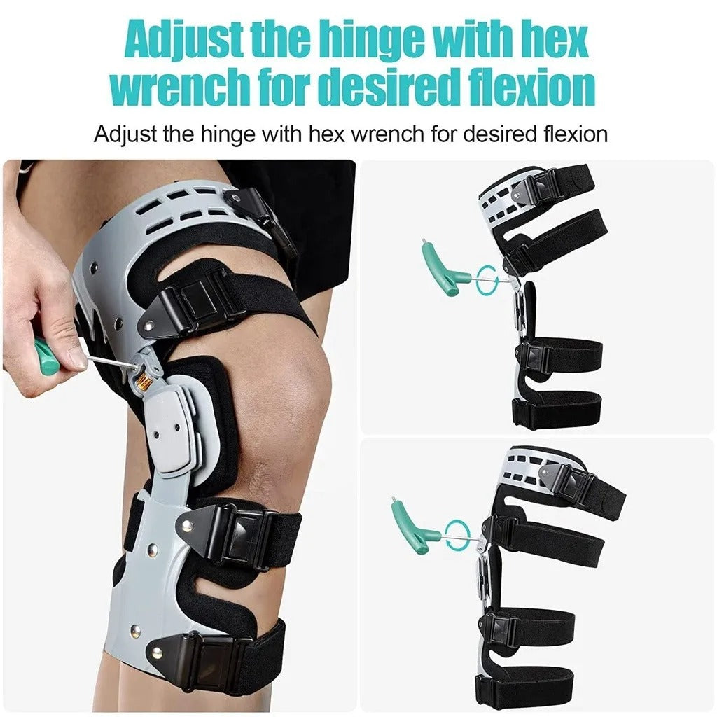 FlexiKnee justerbar knæstøtte til stabilitet og komfort