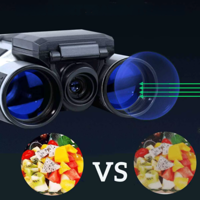 FocusSnap Kikkert med Kamera – 10x Zoom til Udendørs Observation og Optagelse