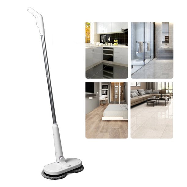 GlidePro ledningsfri elektrisk moppe med sprayfunktion og genanvendelige moppepuder