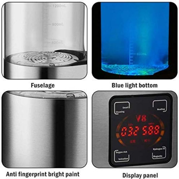 Hydrogen Vandrenser og Ionisator med Justerbar Timer