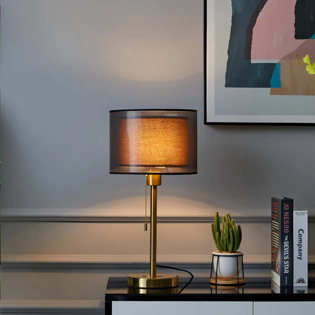 Skandinavisk Pendellampe i Riflet Glas med Vintage Look