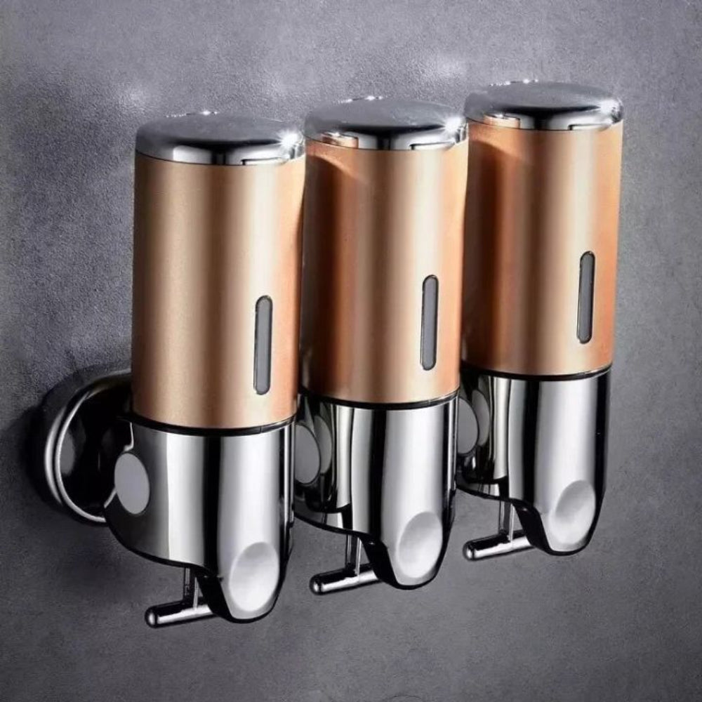 Moderne vægmonteret sæbedispenser i rustfrit stål til badeværelset