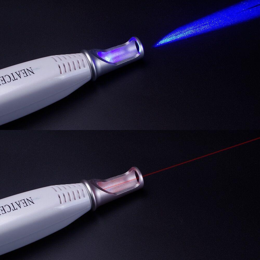 Picosekund laserpen til hudpleje og forbedring af synligheden af pletter og tatoveringer