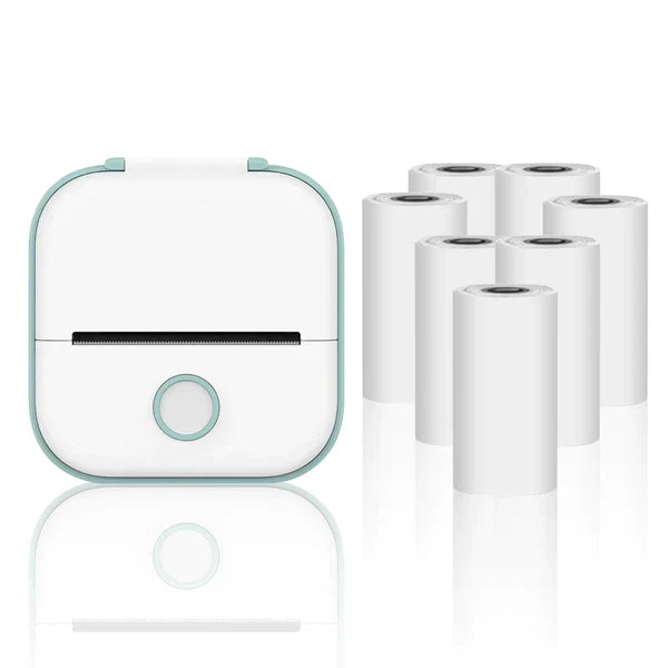 PixiPrint Mini Bærbar Bluetooth Termoprinter uden Blæk