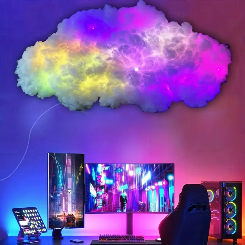 Smart LED Sky-Lampe med RGB, Musikstyring, App og Fjernbetjening