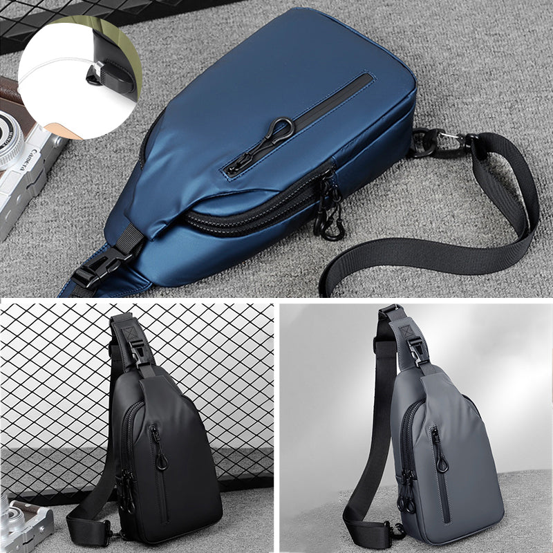 Vandtæt Tyverisikker Crossbody Sling Taske til Herrer og Damer