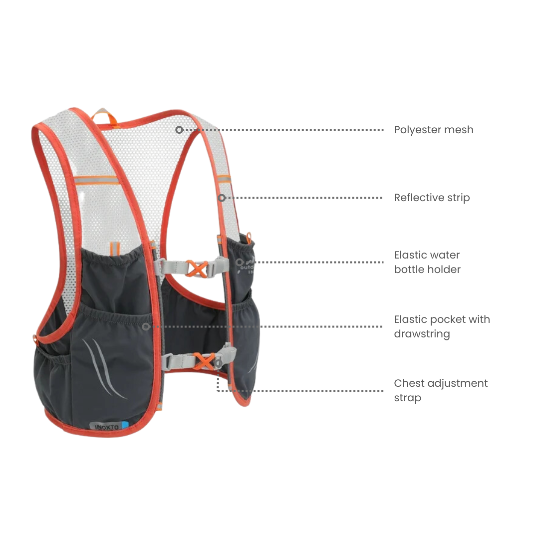 Trail Løbevest med Soft Flasks – Let & Åndbar
