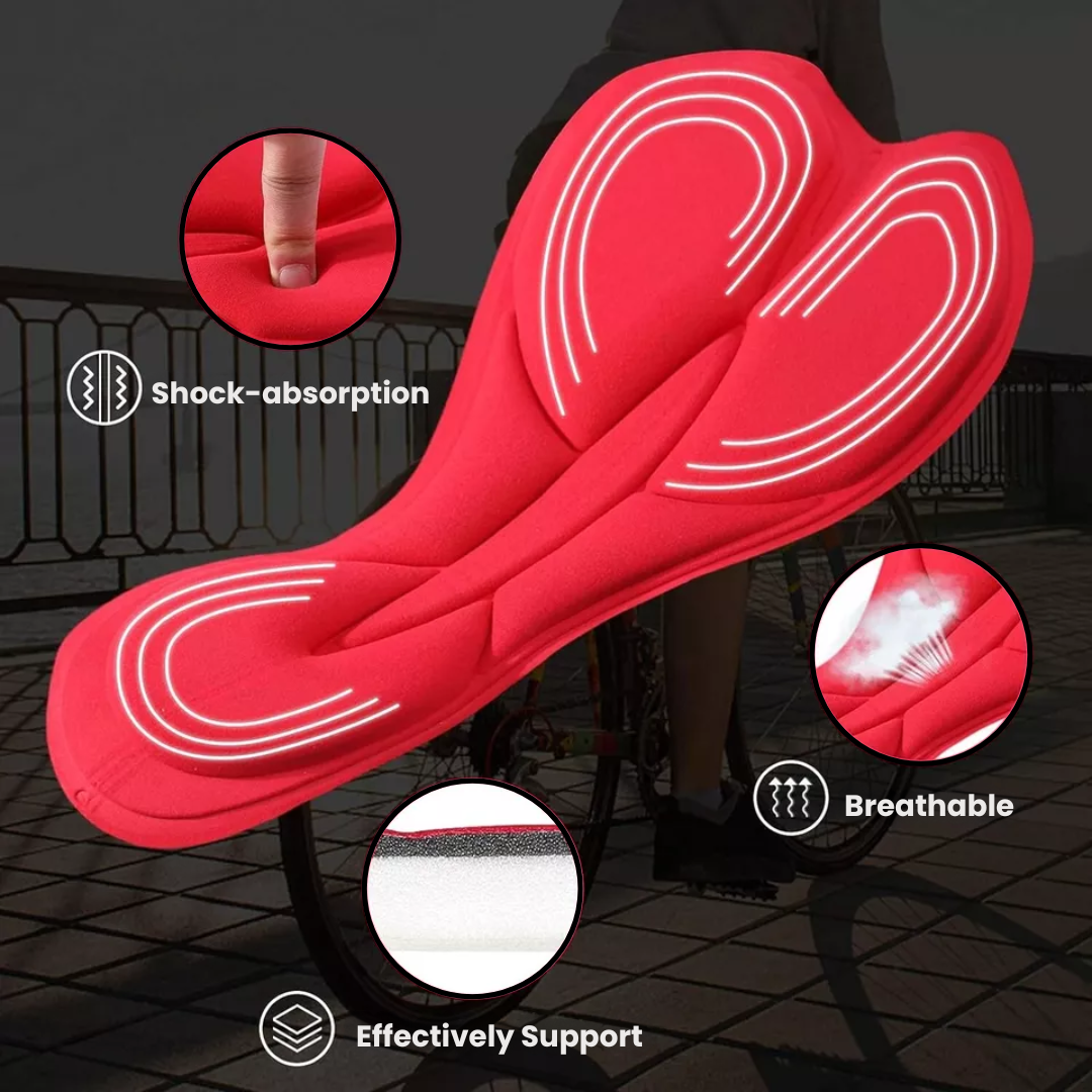 Cykelshorts til kvinder med 4D-gelpolstring og ergonomisk pasform