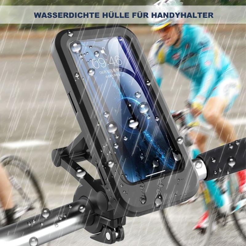 Vandtæt cykeltelefonholder med 15W powerbank og USB-opladning
