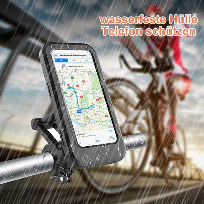 Vandtæt cykeltelefonholder med 15W powerbank og USB-opladning