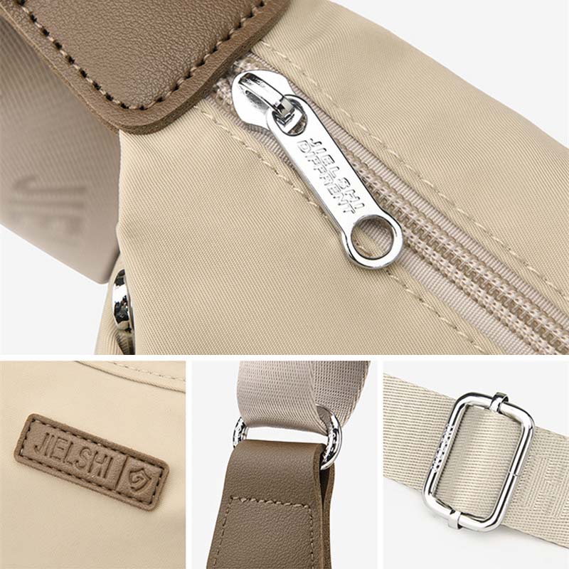 Joanna tyverisikret vandafvisende skuldertaske til kvinder med crossbody design