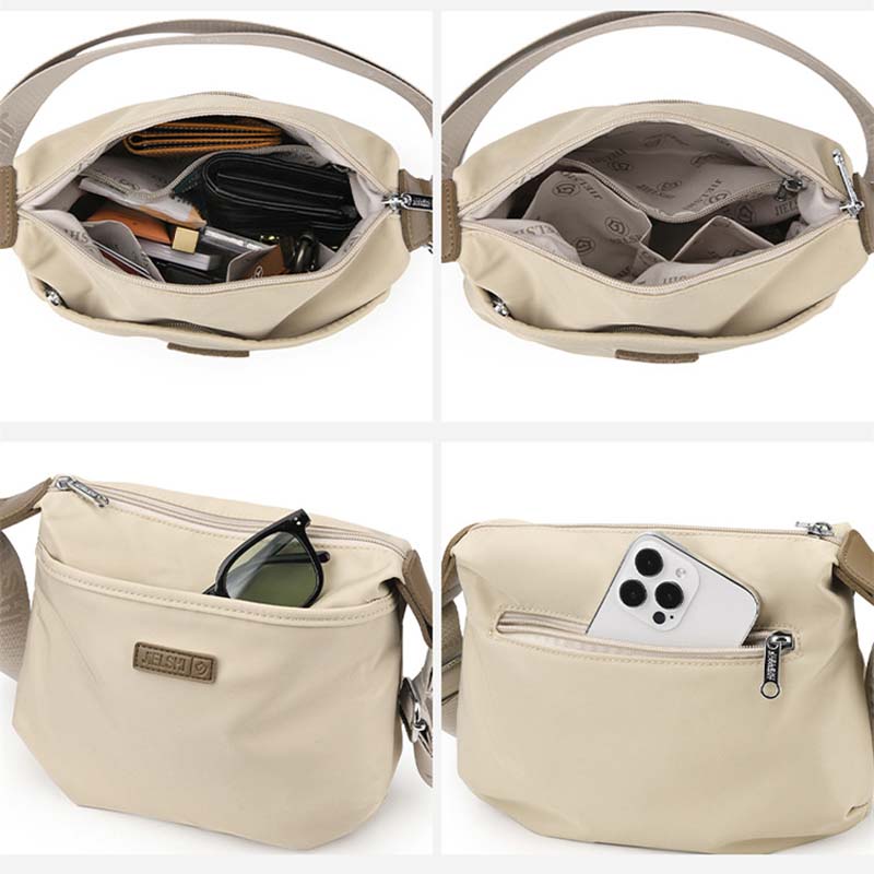 Joanna tyverisikret vandafvisende skuldertaske til kvinder med crossbody design