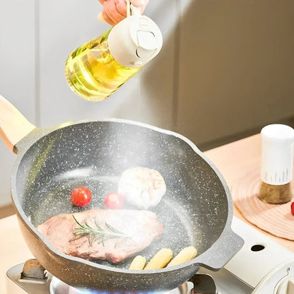 2-i-1 Oliesprayer og Oliekande – 500 ml til Madlavning og Grill