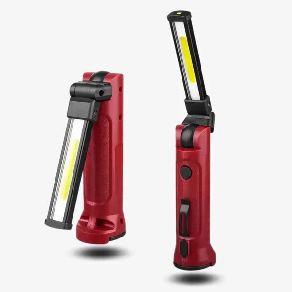 180° COB Arbejdslampe – USB-Genopladelig, Kompakt og Vandtæt