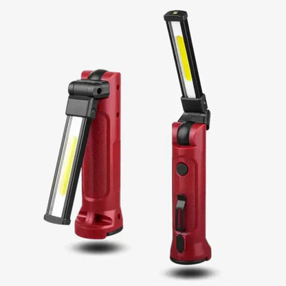 180° COB Arbejdslampe – USB-Genopladelig, Kompakt og Vandtæt