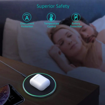 30 W Hurtig Trådløs Oplader med USB-C