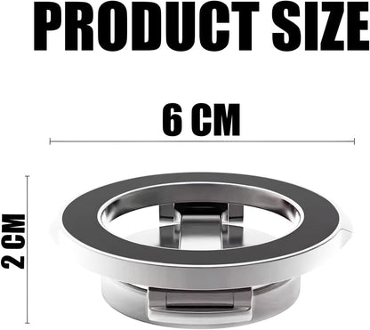 360° Sammenfoldelig Magnetisk Mobilholder til Bil med Justerbar Montering