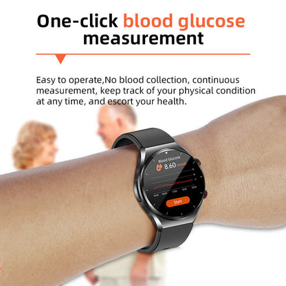 HealthGuard Pro Smartwatch med Fitnessmåling, Skridttæller og Søvntracking