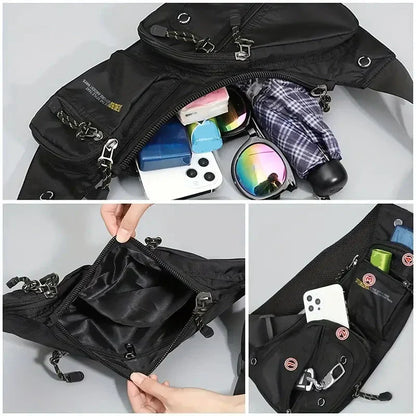 Outdoor Crossbody Taske – Vandtæt & Tyverisikret Design