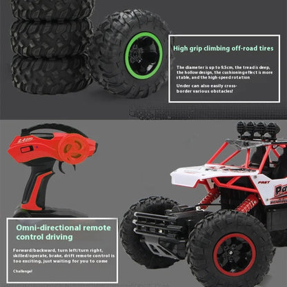 4x4 Rock Crawler Fjernstyret Monster Truck Terrængående Offroad Bil