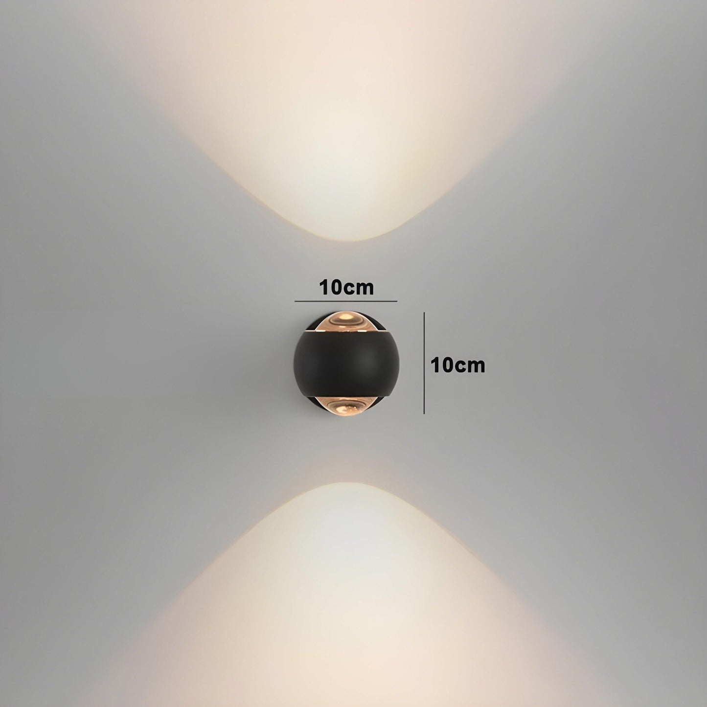 ModernEdge 360° drejelig LED-væglampe