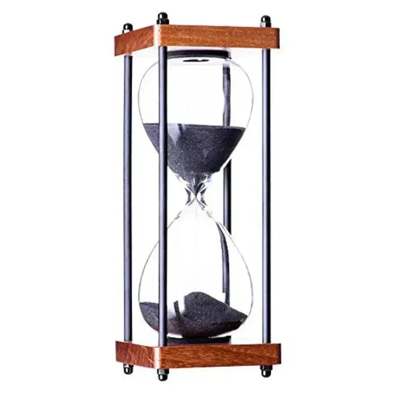 60 Minutters Sandur Elegant Timeglas til Tidsstyring og Dekoration