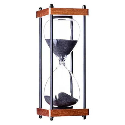 60 Minutters Sandur Elegant Timeglas til Tidsstyring og Dekoration