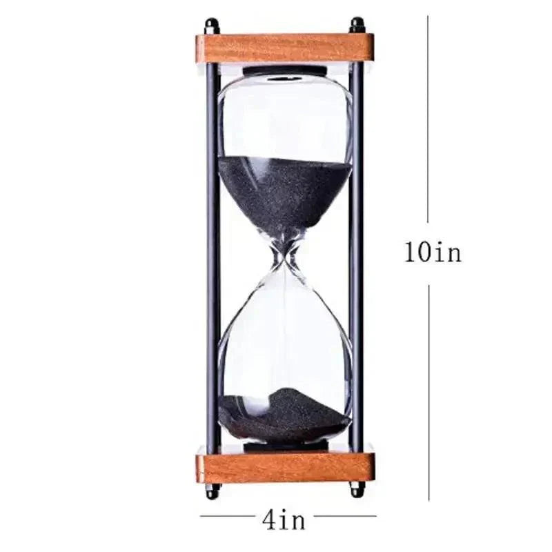 60 Minutters Sandur Elegant Timeglas til Tidsstyring og Dekoration