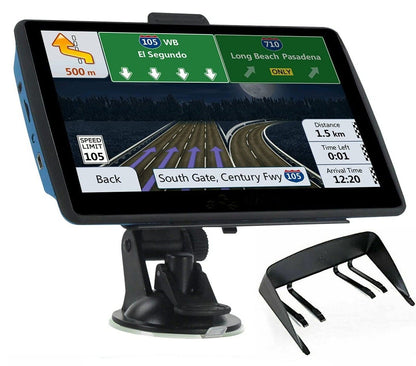 7" GPS Navigation til Bil og Lastbil – Opdateret 2026 GPS Navigationssystem