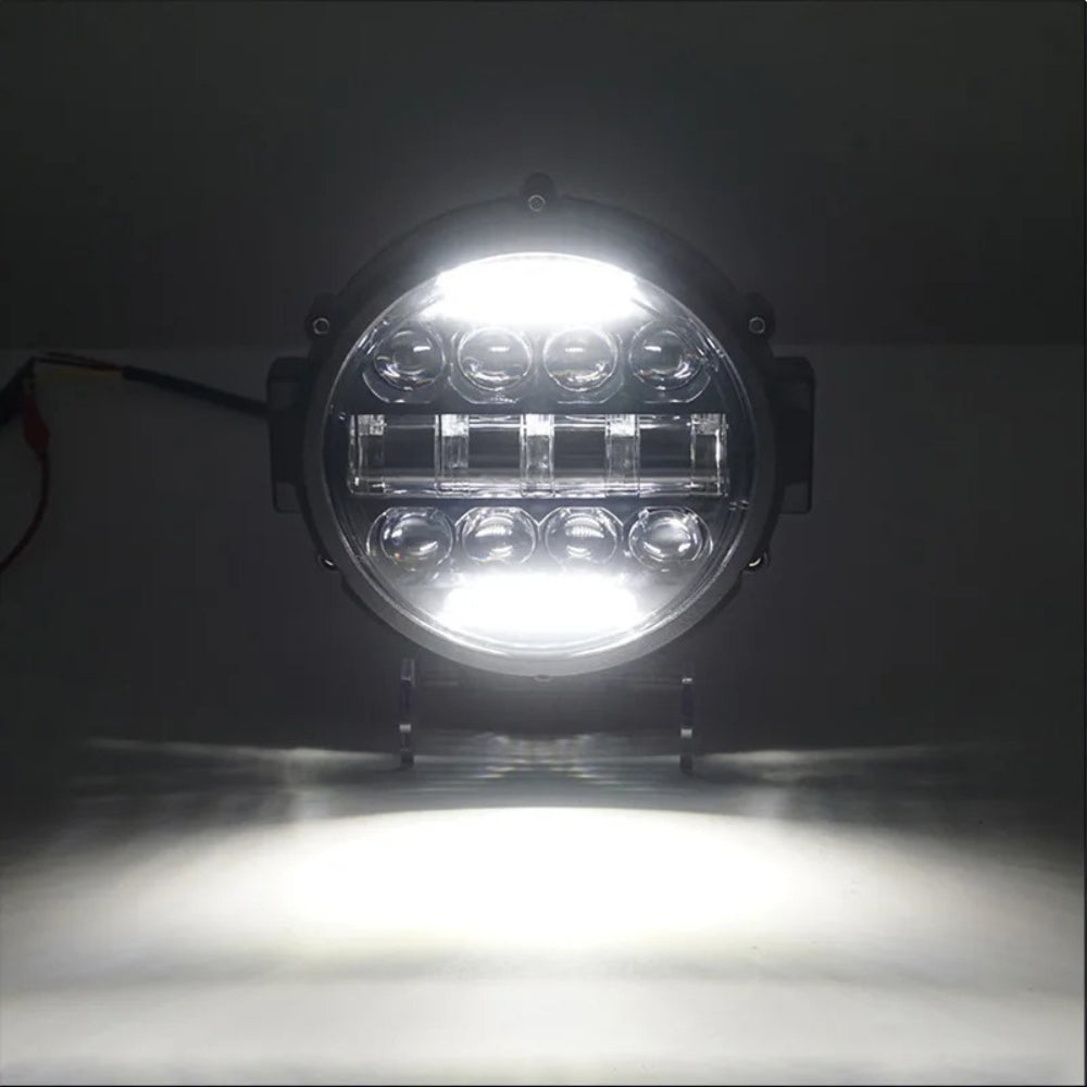 7 Tommer Kraftig LED Fjernlys Projektør til Bil og 4x4
