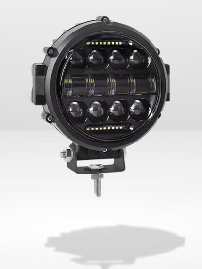 7 Tommer Kraftig LED Fjernlys Projektør til Bil og 4x4