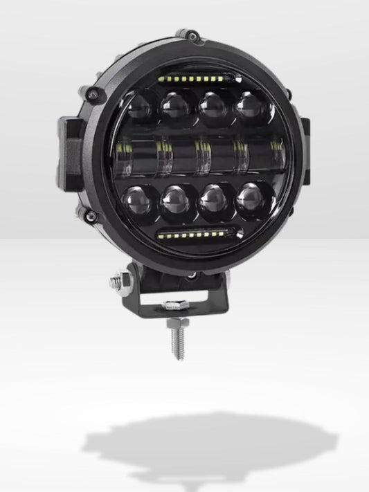 7 Tommer Kraftig LED Fjernlys Projektør til Bil og 4x4
