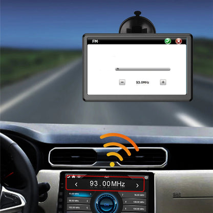 7" GPS Navigation til Lastbil, Bil og Varevogn – Multi-Mode GPS med Touchskærm