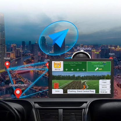 7" GPS Navigation til Lastbil, Bil og Varevogn – Multi-Mode GPS med Touchskærm