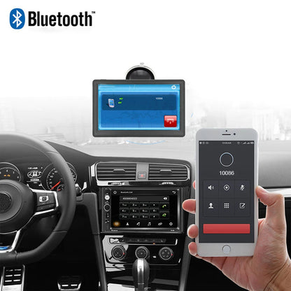 7" GPS Navigation til Lastbil, Bil og Varevogn – Multi-Mode GPS med Touchskærm