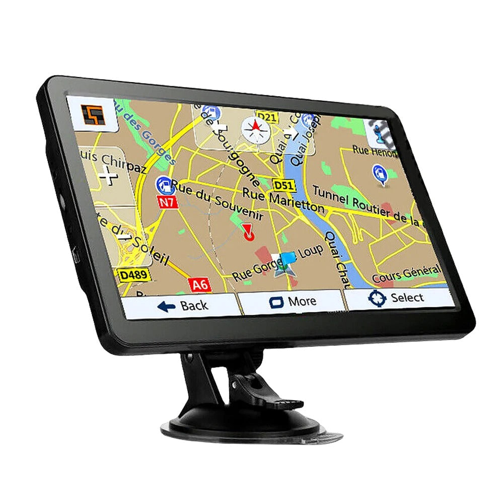 7" GPS Navigation til Lastbil, Bil og Varevogn – Multi-Mode GPS med Touchskærm