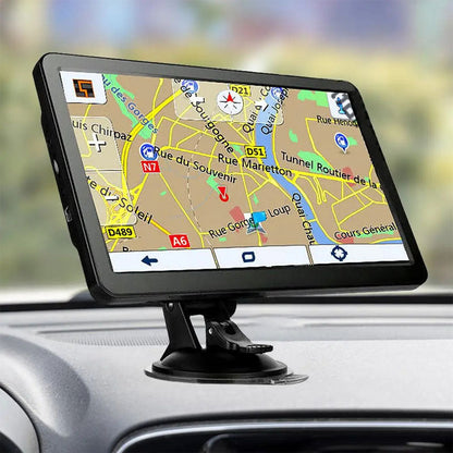7" GPS Navigation til Lastbil, Bil og Varevogn – Multi-Mode GPS med Touchskærm