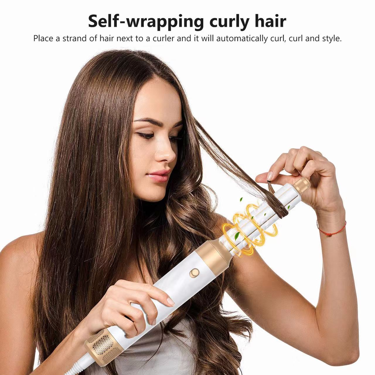 7-i-1 Airwrap Hårstyler med Krølle-, Glatte- og Føntørringsfunktion