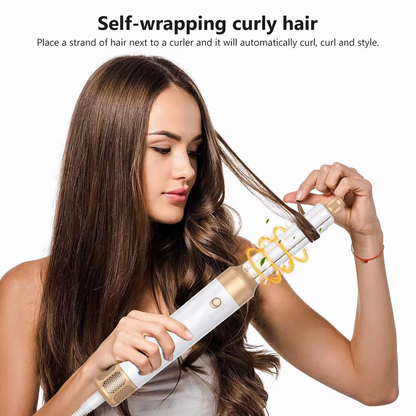7-i-1 Airwrap Hårstyler med Krølle-, Glatte- og Føntørringsfunktion