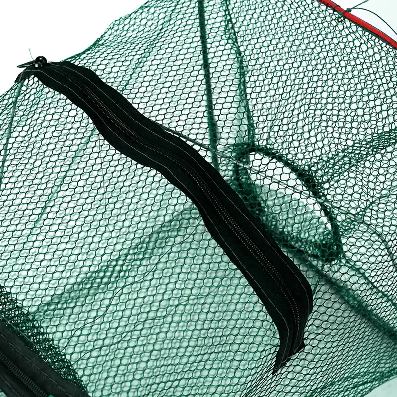 Sammenklappelig Krabbe- & Hummerfælde i Metal med Net
