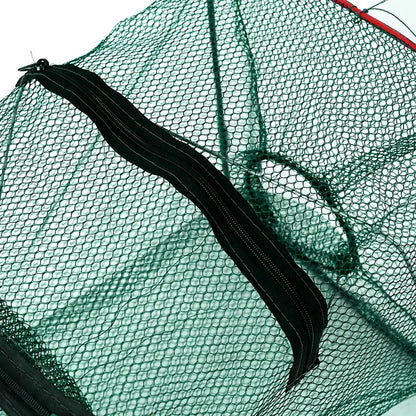 Sammenklappelig Krabbe- & Hummerfælde i Metal med Net