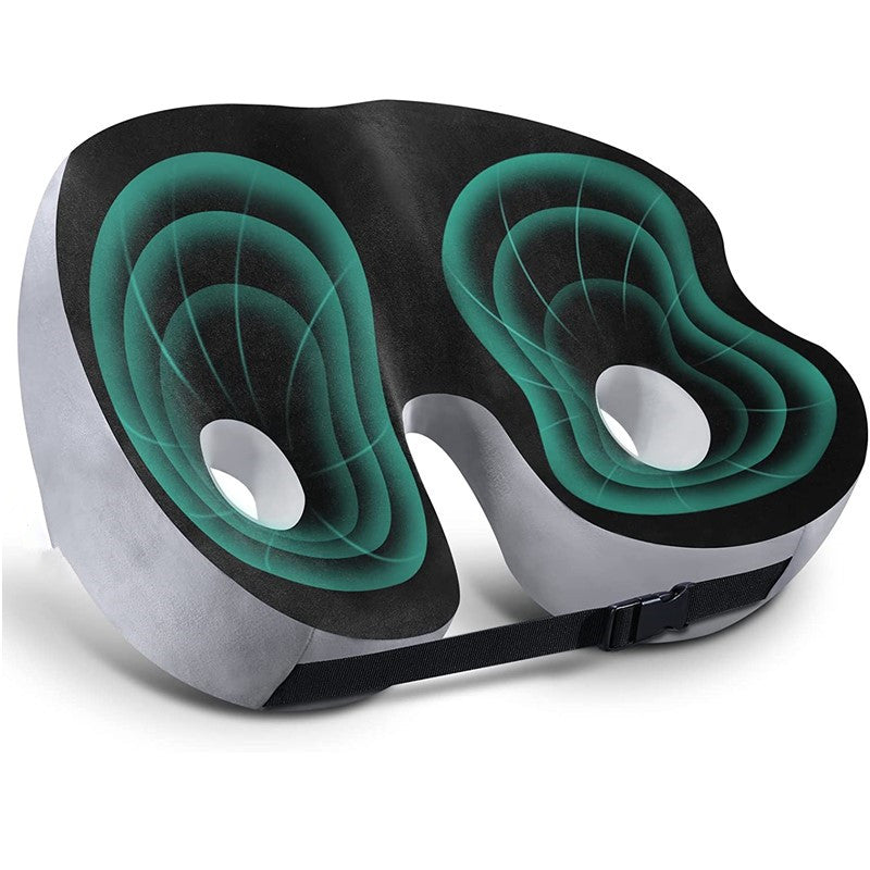 Justerbar Memory Foam Siddepude – Komfort & Aflastning