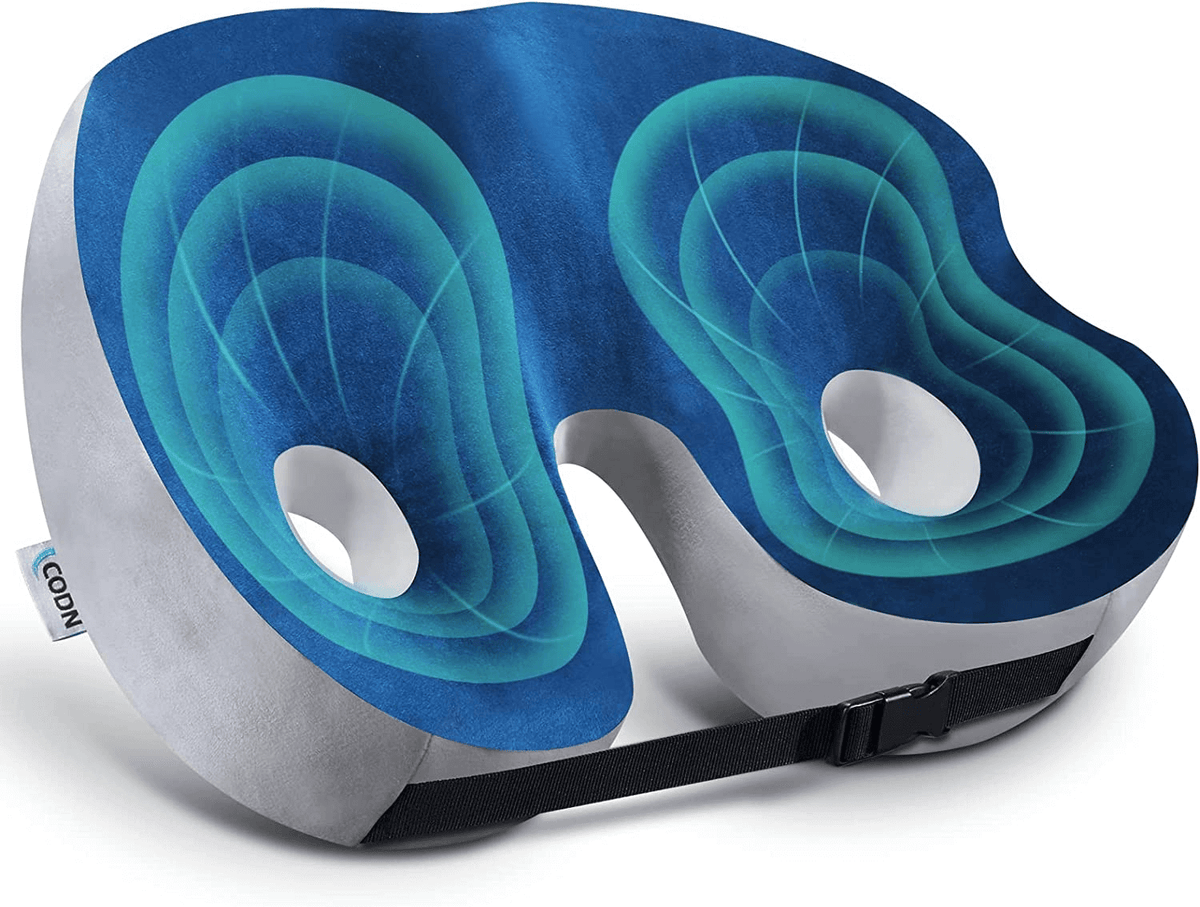 Justerbar Memory Foam Siddepude – Komfort & Aflastning