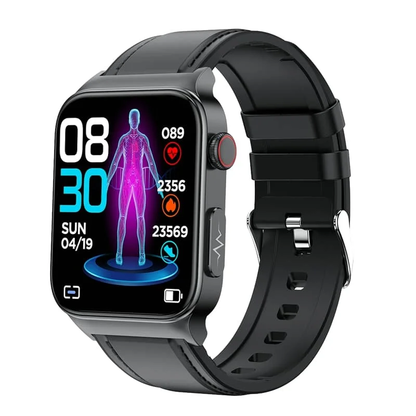 Avanceret smartwatch til sundhedsovervågning med EKG