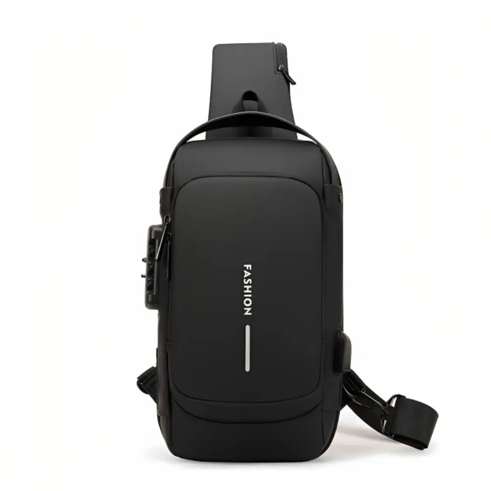 AeroShield vandtæt tyverisikker crossbody taske med USB-opladningsport