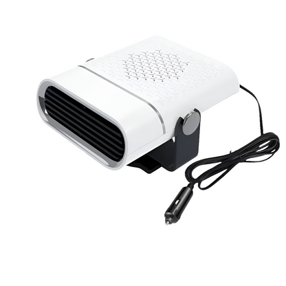 AirComfy 4-i-1 Bilventilator med Varme, Køling og 360° Rotation