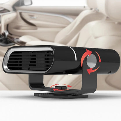 AirComfy 4-i-1 Bilventilator med Varme, Køling og 360° Rotation