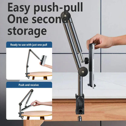 Altivo 360° Justerbar Aluminium Holder til Tablet og Mobil